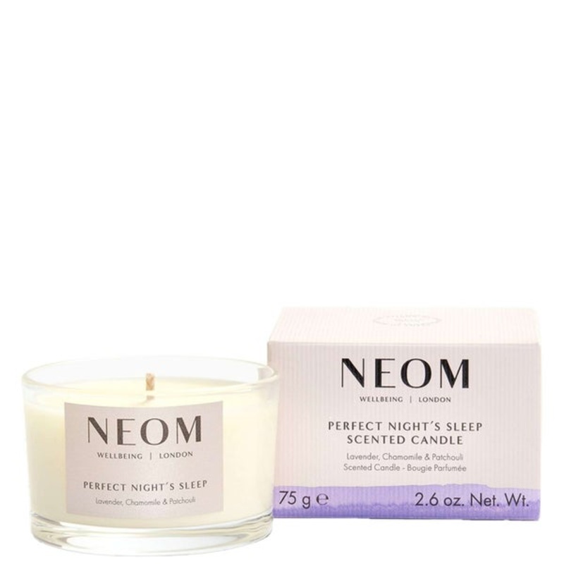 Neom Wellbeing London Scent To Sleep Perfect Night’s Sleep Scented Candle (Travel) 75g
